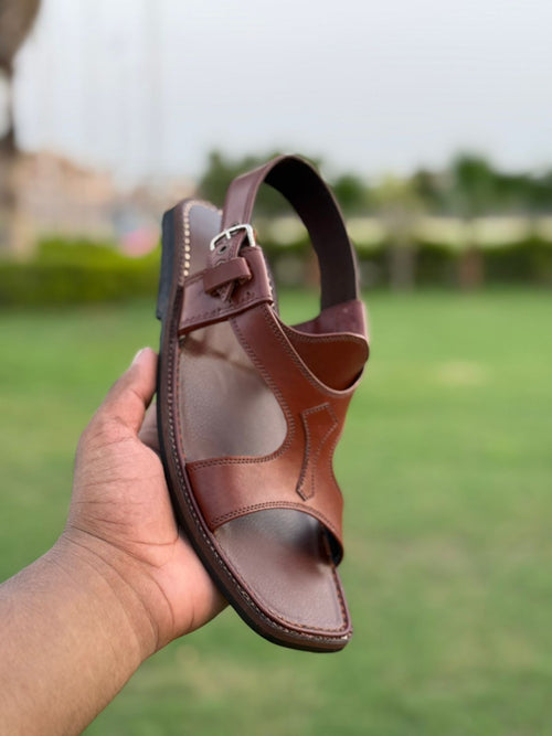 PANJIDAR BROWN CHAPPAL (original Leader)